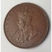 AUSTRALIA 1933/2 . HALF 1/2 PENNY . RARE OVERDATE . ERROR / VARIETY . PLANCHET FLAW